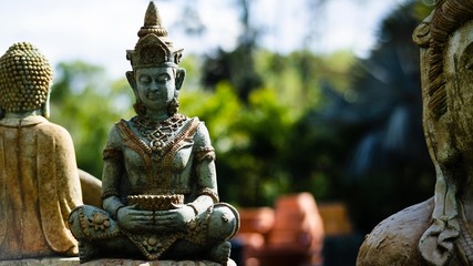 Buddhist Asian Statue  