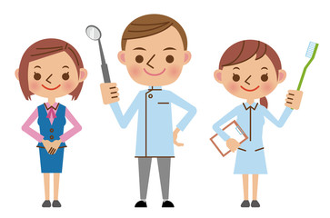 歯科医師・歯科助手・医療事務スタッフ