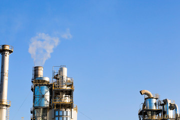 the top of the new metal structure