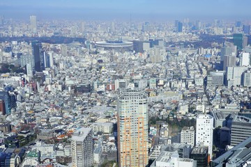 Fototapeta premium 東京の都心眺望