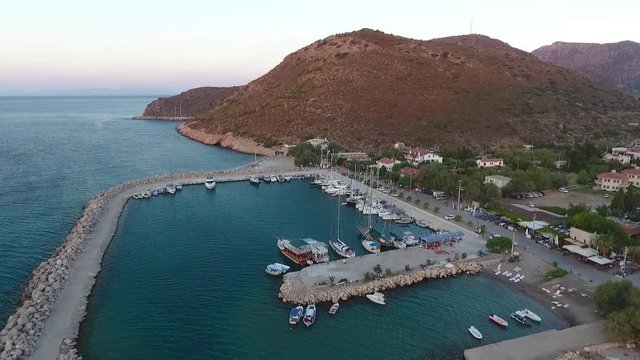 palamutbuku datca mugla turkey drone shot
