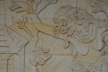 architecture in ubud, bali, indonesia