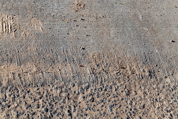 concrete road