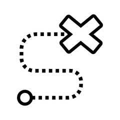 map route line style icon