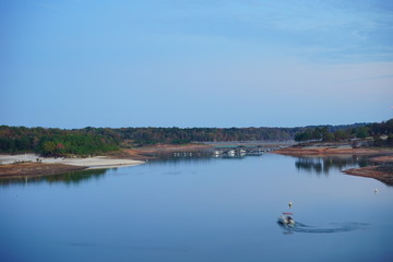 Beautiful Sardis Lake and dam 