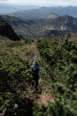 Obraz premium 登山