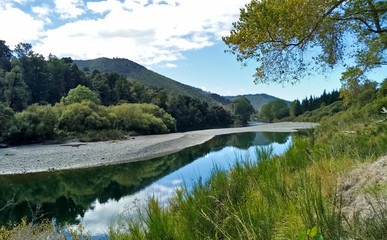 Fototapeta na wymiar Beautiful Landscape of South Island New Zealand