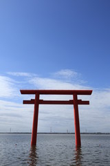 鹿島神宮　西の一の鳥居
