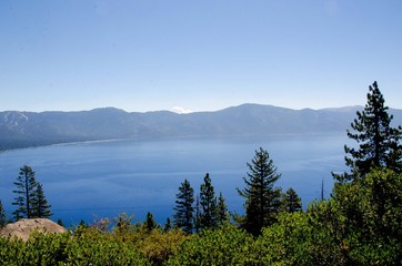 A beautiful view at Lake Tahoe 