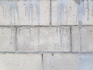 Cement wall blocks
