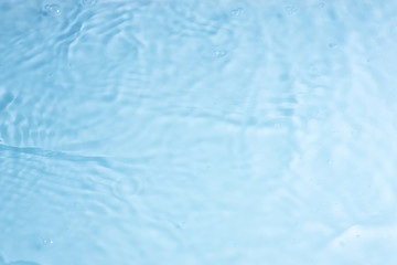 texture of splashing clean water on pastel background