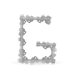Chainsaw chain letter G