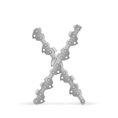 Chainsaw chain letter X