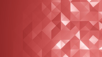 abstract yellow shape color background on 3d render polygon background.