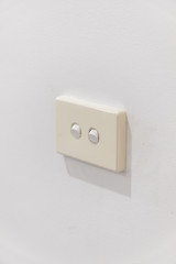 White Power Light Switch