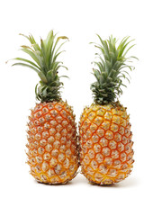 Pineapple on white background