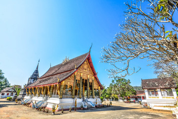 Temples in the capital, Luang Prabang, Laos