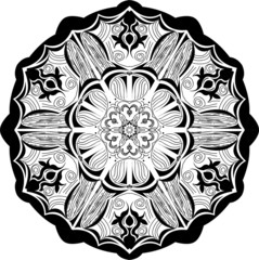 Mandalas for coloring book. Decorative round ornaments. Unusual flower shape. Oriental vector, Anti-stress therapy patterns. Weave design elements. Yoga logos Vector