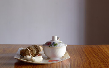 Ginger Garlic Paste and salt use as meat tenderizers. Combination of Ginger and garlic also use as ayurvedic medicine drugs to manage pain and inflammation (swelling and redness)