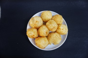 Traditional food from Indonesia, known as Cemplon