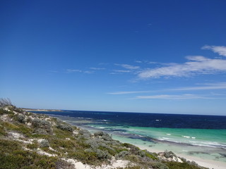 Fototapeta na wymiar Rottnest island in Perth, Australia