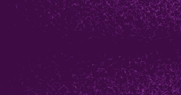 Network Mesh Procedural Art background illustration