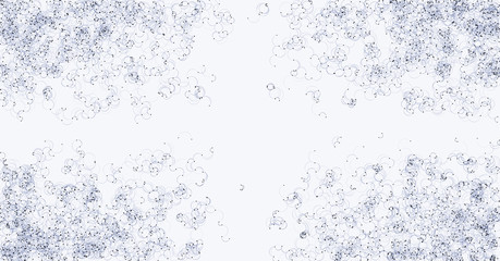 Network Mesh Procedural Art background illustration