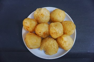 Traditional food from Indonesia, known as Cemplon