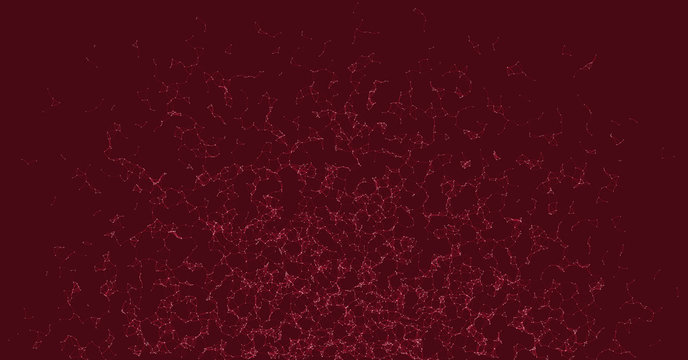 Network Mesh Procedural Art background illustration