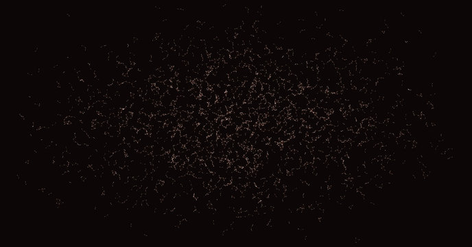 Network Mesh Procedural Art background illustration