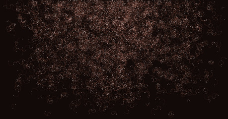 Network Mesh Procedural Art background illustration