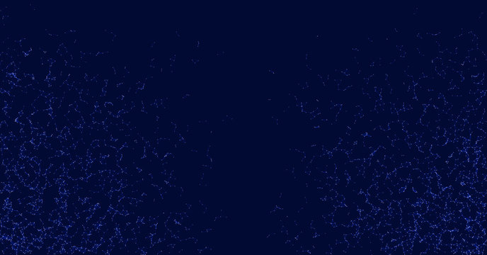 Network Mesh Procedural Art background illustration