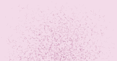 Network Mesh Procedural Art background illustration