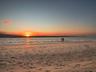 Romantic South African Beach at Langebaan Lagoon