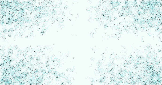 Network Mesh Procedural Art background illustration