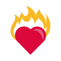 happy valentines day heart line style