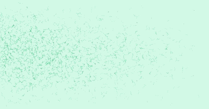 Network Mesh Procedural Art background illustration