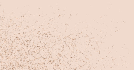 Network Mesh Procedural Art background illustration