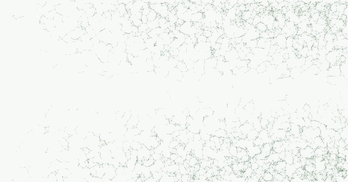 Network Mesh Procedural Art background illustration