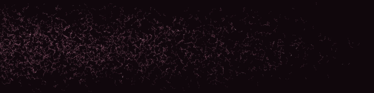 Network Mesh Procedural Art background illustration