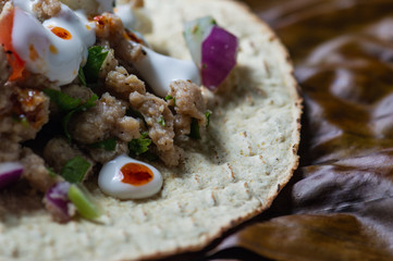 Vegetarian Vegan Soy Protein Ceviche, Mexican Veggie Cuisine