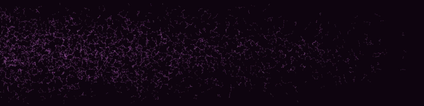 Network Mesh Procedural Art background illustration