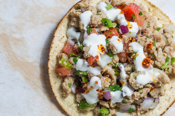 Vegetarian Vegan Soy Protein Ceviche, Mexican Veggie Cuisine