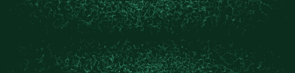 Network Mesh Procedural Art background illustration