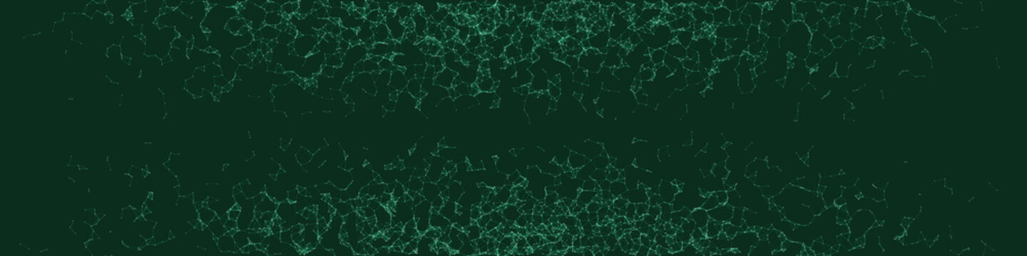 Network Mesh Procedural Art background illustration
