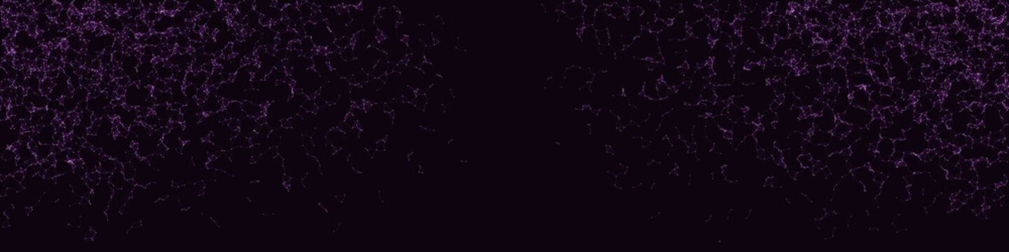 Network Mesh Procedural Art background illustration