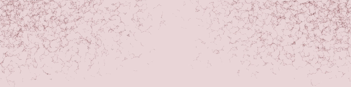 Network Mesh Procedural Art background illustration