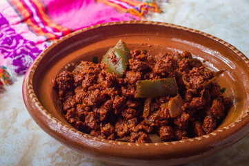 Vegetarian Vegan Cochinita Pibil, Texturized Soy Protein Tacos