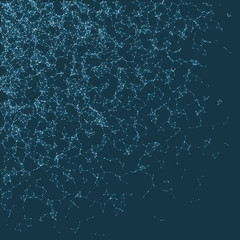 Network Mesh Procedural Art background illustration