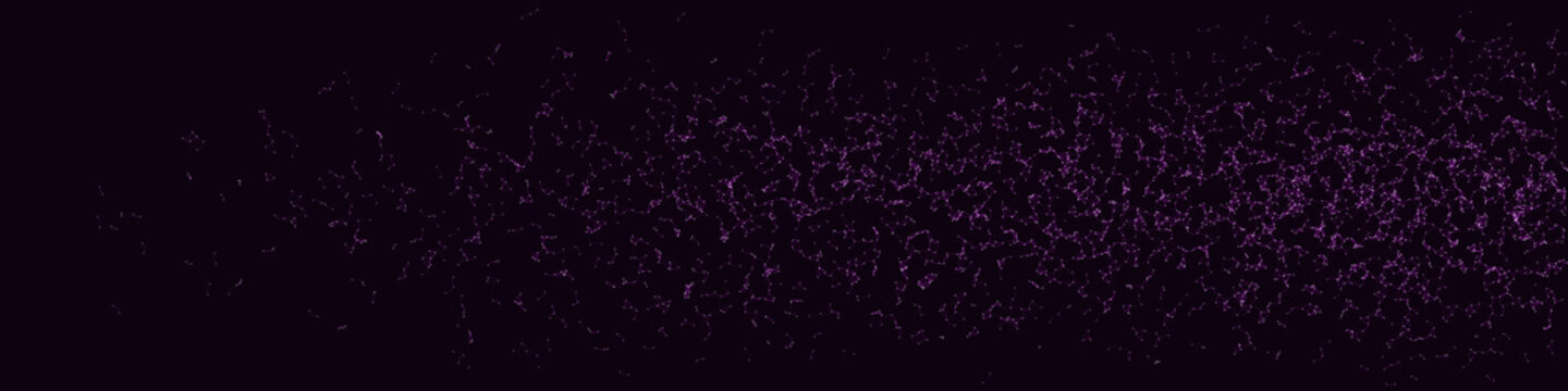 Network Mesh Procedural Art background illustration